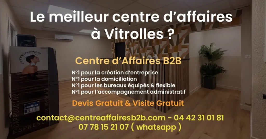 Quel est le meilleur centre d’affaires à Vitrolles